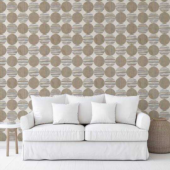 Designs Direct Horizon Circles Peel & Stick Wallpaper